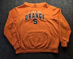 Syracuse Orange Hoodie Colosseum Sweatshirt Mens 2XL Pullover Stitched Lettering